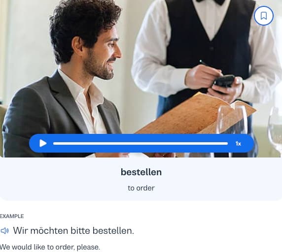 ordering-food busuu