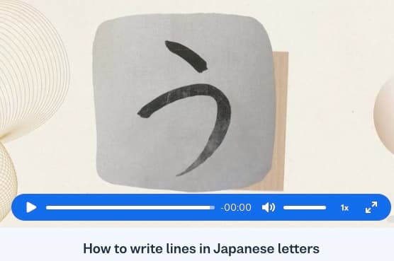 japanese alphabet busuu